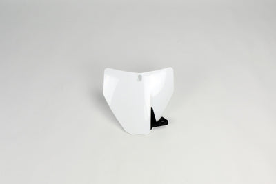 Husqvarna TC Front Number Plate - White - HU03355#041