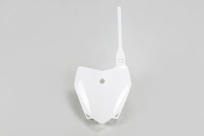Kawasaki KLX Front Number Plate - White - KA04718#047