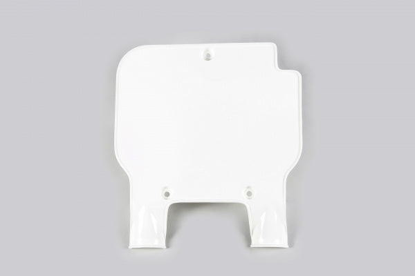 Kawasaki KX Front Number Plate - White - KA02720#047