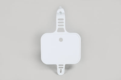 Honda CRF Front Number Plate - White - HO03642#041