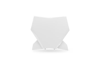 KTM SX Front Number Plate - White 20-26 - KT05029#042