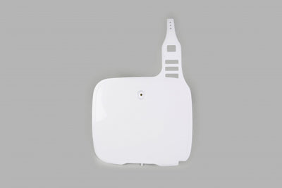 Yamaha YZ Front Number Plate - White - YA02805#046