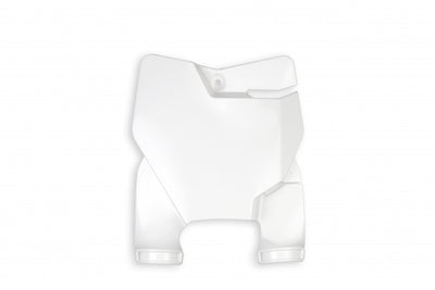 KTM SX Front Number Plate - White (047) - KT05000#047