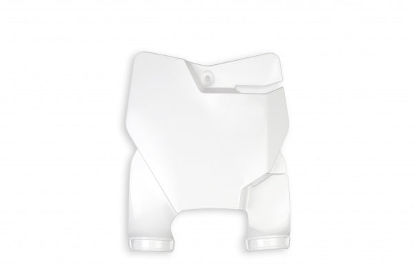 KTM SX Front Number Plate - White (047) - KT05000#047