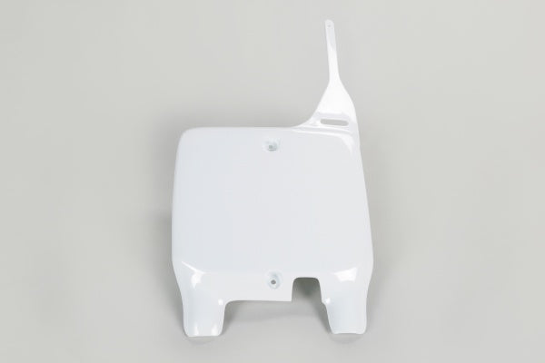 Suzuki RM Front Number Plate - White - SU03904#041