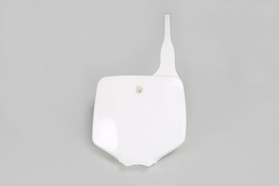 Kawasaki KLX Front Number Plate - White - KA03732#047