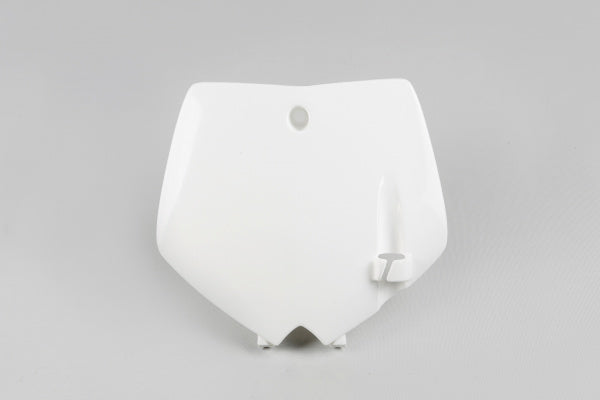 KTM SX Front Number Plate - White - KT03071#047