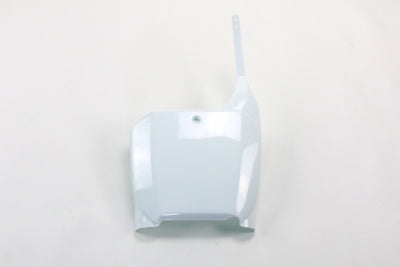 Honda CR Front Number Plate - White - HO03666#041