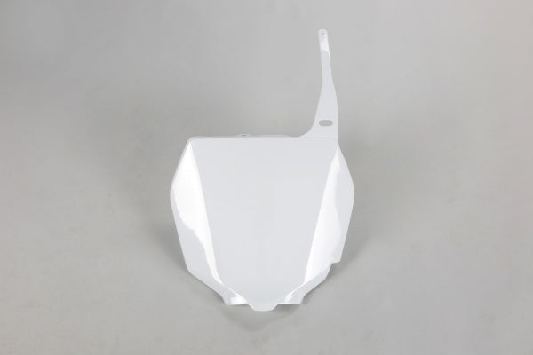 Suzuki RM Front Number Plate - White - SU03989#041