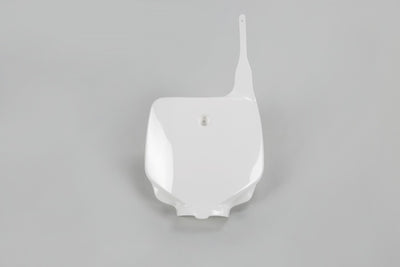 Kawasaki KX Front Number Plate - White - KA03712#047