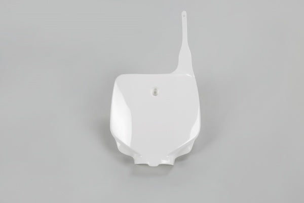 Kawasaki KX Front Number Plate - White - KA03712#047