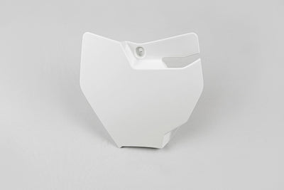 KTM SX Front Number Plate - White - KT04074#047