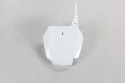 Suzuki RM Front Number Plate - White - SU03968#041