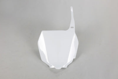 Suzuki RMZ Front Number Plate - White - SU03989#041