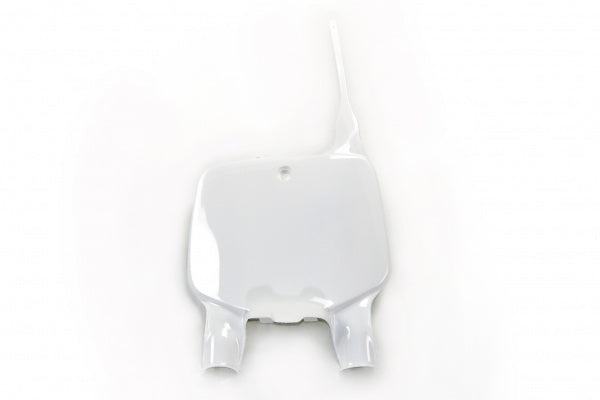 Kawasaki KX Front Number Plate - White - KA03701#047