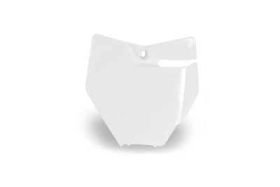 KTM SX Front Number Plate - White - KT04087#047