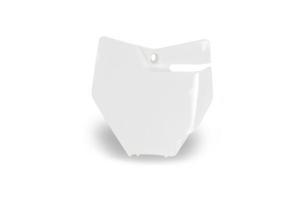 KTM SX Front Number Plate - White - KT04087#047