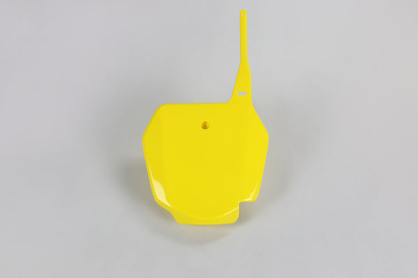 Suzuki RM Front Number Plate - Yellow - SU03921#102