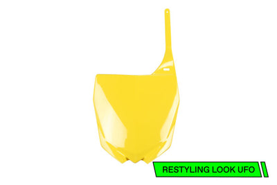 Yamaha YZ Front Number Plate - Yellow - YA04832#101