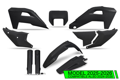 Husqvarna FE 501 Heritage Full Kit - Black - HUKIT631F@001