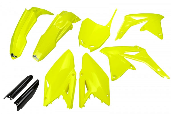 Suzuki RMZ Full Kit - Neon Yellow - SUKIT417F@DFLU
