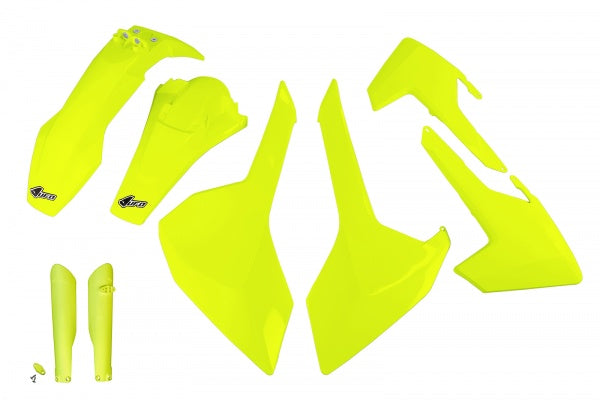 Husqvarna FE Full Kit - Neon Yellow - HUKIT618F@DFLU