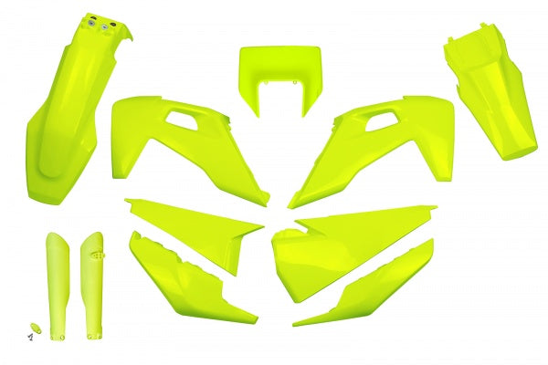 Husqvarna TX Full Kit - Neon Yellow - HUKIT623F@DFLU