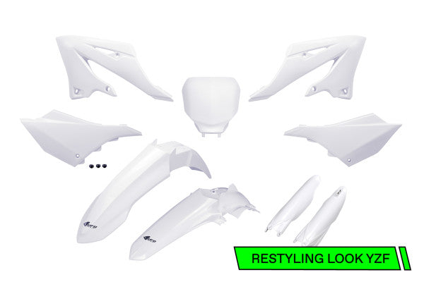 Yamaha YZ Full Kit - White (046) - YAKIT335F@046