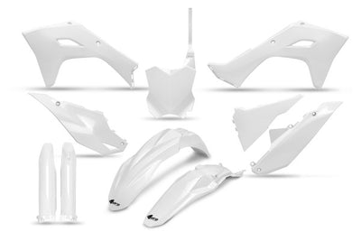 Kawasaki KXF Full Kit - White - KAKIT231F@047