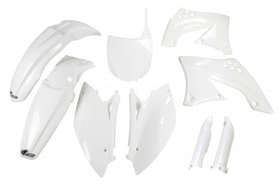 Kawasaki KXF Full Kit - White - KAKIT213F@047