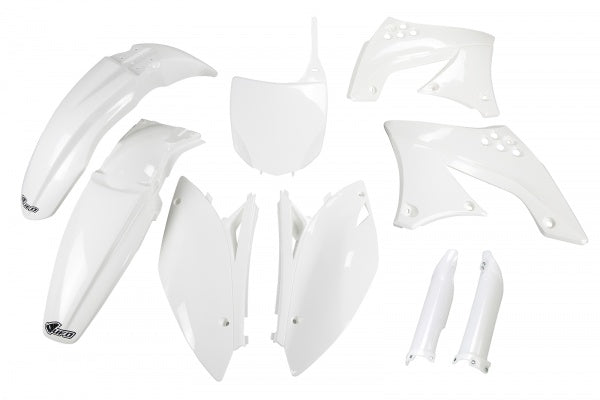 Kawasaki KXF Full Kit - White - KAKIT213F@047