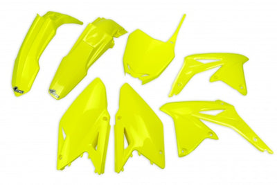 Suzuki RMZ Kit - Neon Yellow - SUKIT417@DFLU