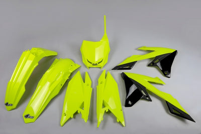 Suzuki RMZ Kit - Neon Yellow - SUKIT418@DFLU