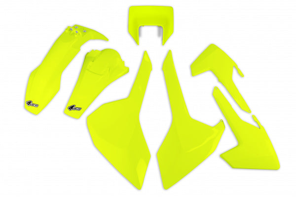 Husqvarna FE Kit - Neon Yellow (DFLU) - HUKIT621@DFLU