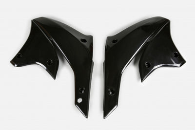 Kawasaki KLX Radiator Covers - Black - KA03789#001