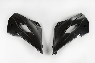 Husqvarna TC Radiator Covers - Black - HU03379#001