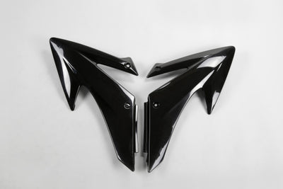 Honda CRF Radiator Covers - Black - HO04650#001