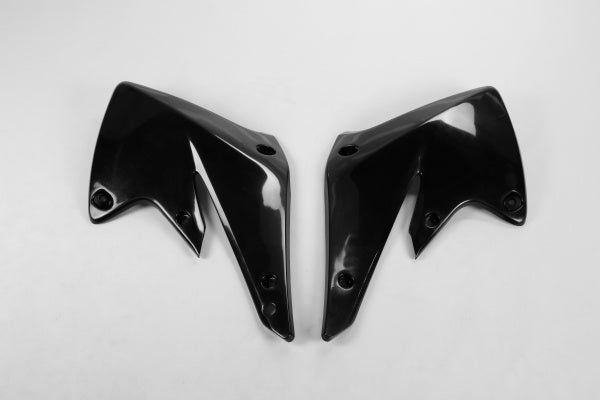 Kawasaki KXF Radiator Covers - Black - KA03756#001