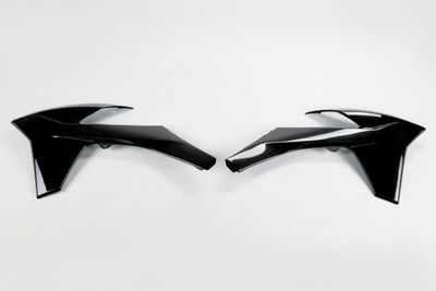 KTM EXC Radiator Covers - Black - KT04022#001