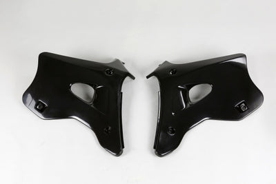 Kawasaki KX Radiator Covers - Black - KA02768#001