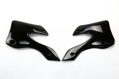 Kawasaki KX Radiator Covers - Black - KA03720#001