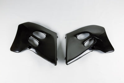Suzuki RM Radiator Covers - Black - SU02945#001