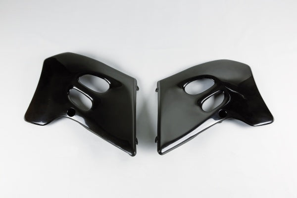 Suzuki RM Radiator Covers - Black - SU02945#001