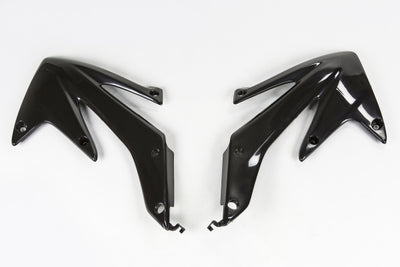 Honda CRF Radiator Covers - Black - HO04600#001