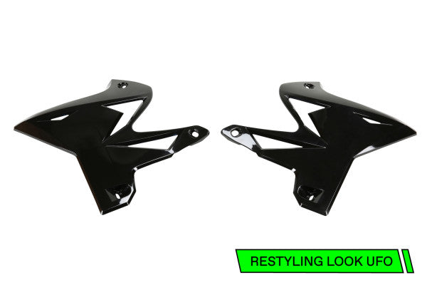 Yamaha YZ Radiator Covers - Black (001) - YA04834#001