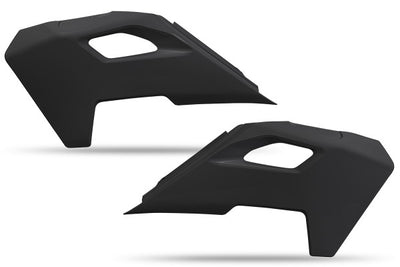 Husqvarna FX Radiator Covers - Black - HU04308#001