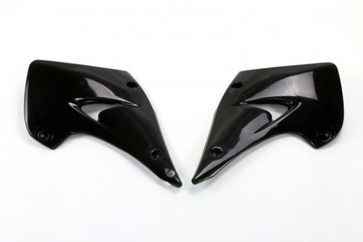 Kawasaki KX Radiator Covers - Black - KA03738#001