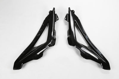 Husqvarna TC Radiator Covers - Black - HU03334#001