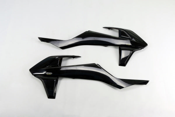 KTM EXC Radiator Covers - Black - KT04061#001