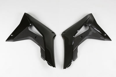 Honda CRF Radiator Covers - Black - HO04682#001
